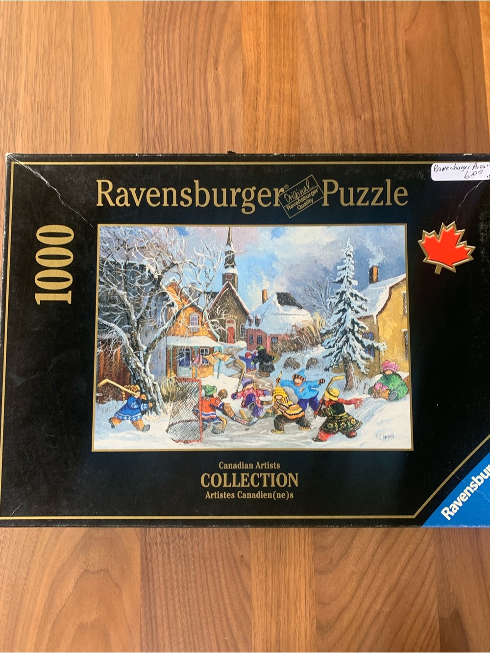 Ravensburger Canadian Artists Collection Pauline Paquin The Penalty Kick 1000